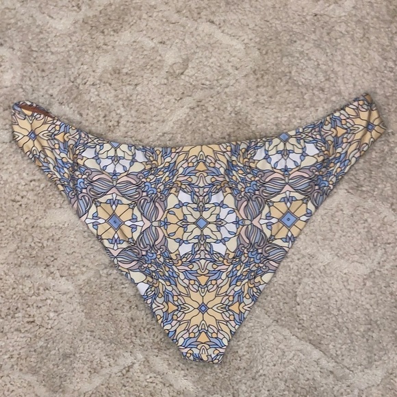 J. Crew NWT Active Curved Waist Cheeky Bikini Bottom UPF 50 Sun Protection 3X - Picture 2 of 6